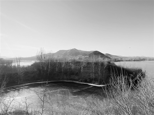 济南长清仙人台全景